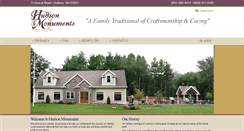 Desktop Screenshot of hudsonmonuments.com